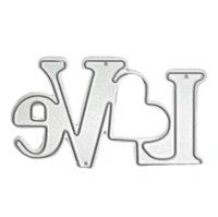 Love Wording Cutting Die