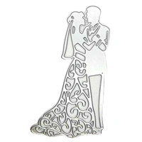 Wedding Couple Cutting Die - Design 11