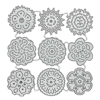 Flower Making Cutting Die - Design 7 - Set Of 9