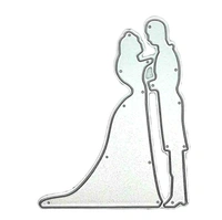 Wedding Couple Cutting Die - Design 13