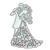 Wedding Couple Cutting Die - Design 12