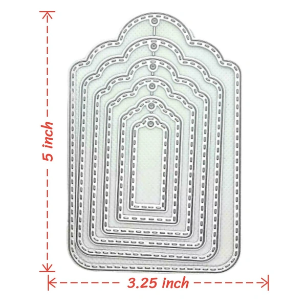 Tags Cutting Die - Design 2