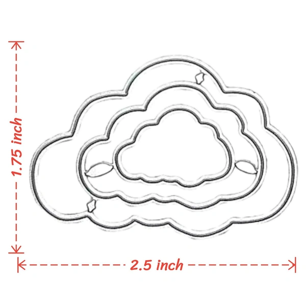 Clouds Cutting Die