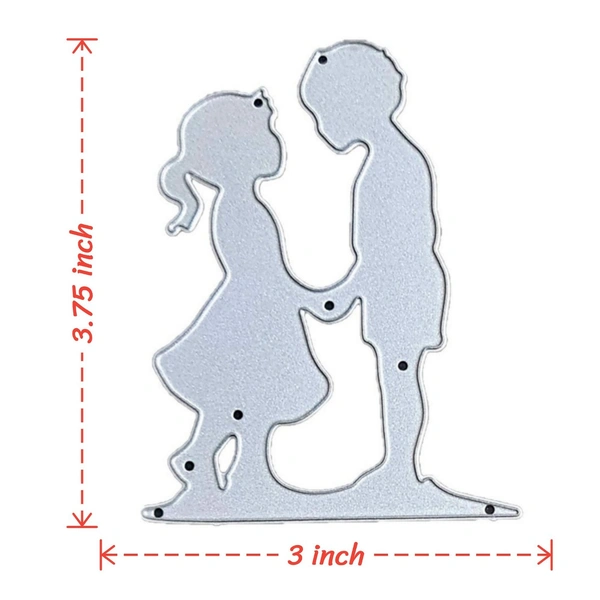 Standing Couple Cutting Die