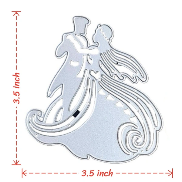 Modern Couple Cutting Die