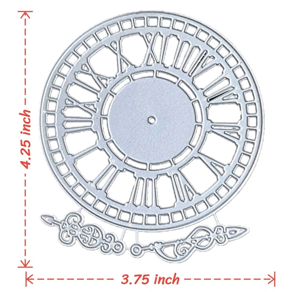 Vintage Clock Cutting Die