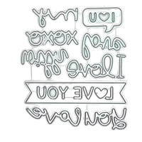 Love You Cutting Die