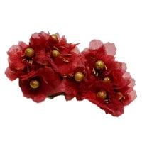 Red Flower Bunch - Small - Pack Of 12