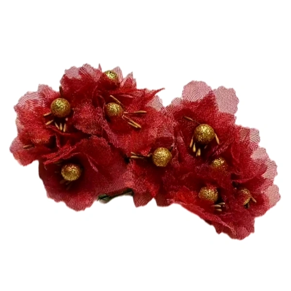 Red Flower Bunch - Small - Pack Of 12