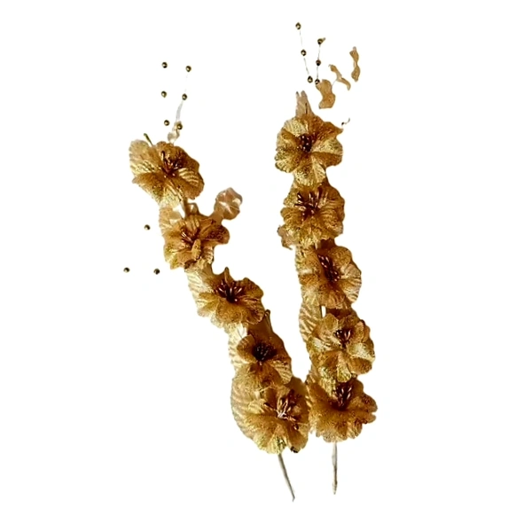 Golden Flower Garland - Pack Of 2