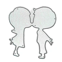 Kissing Couple Cutting Die - Design 1