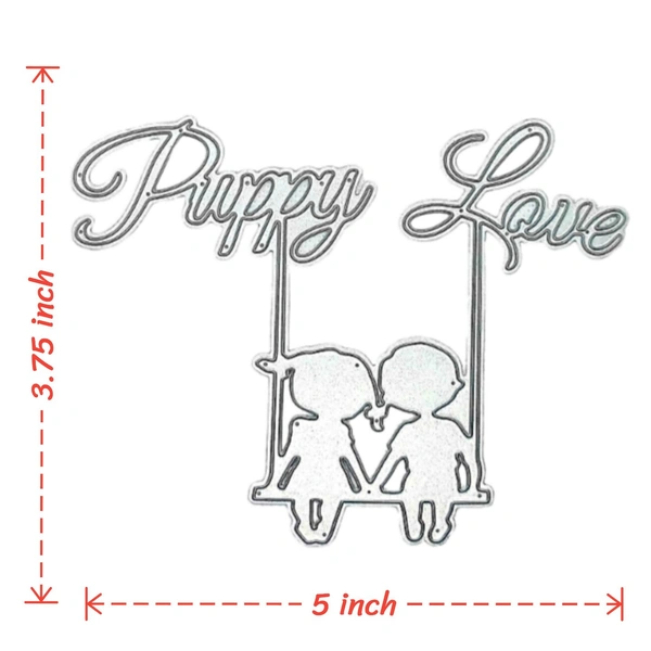 Couple On Swing Cutting Die
