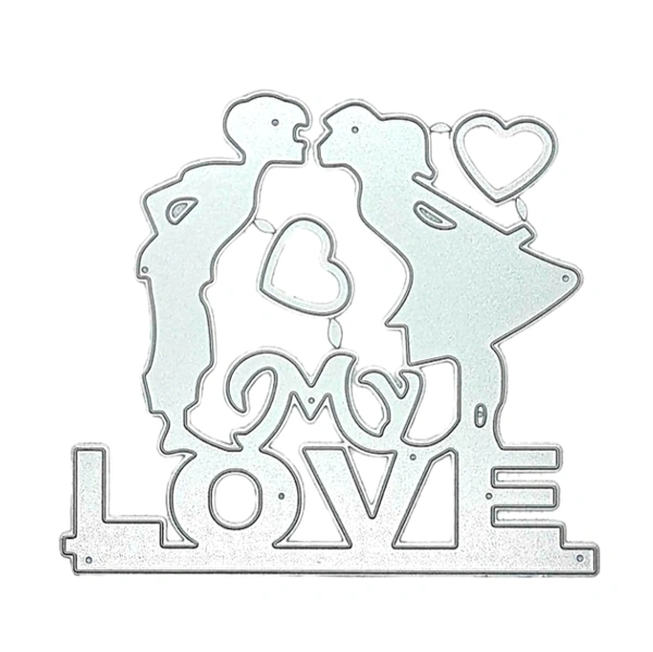 Romantic Couple Cutting Die - Design 3