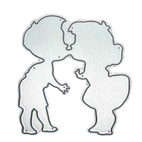 Kissing Couple Cutting Die - Design 4