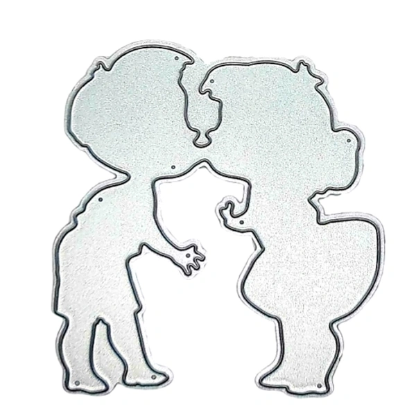 Kissing Couple Cutting Die - Design 4