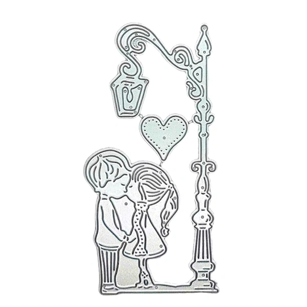 Kissing Couple Cutting Die - Design 5