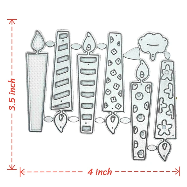 Candles Cutting Die