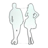 Romantic Couple Cutting Die - Design 4