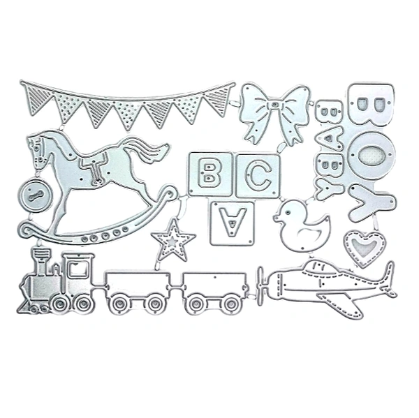 Baby Boy Elements Cutting Die