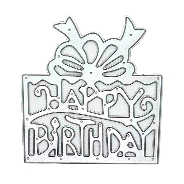 Happy Birthday Cutting Die - Design 3