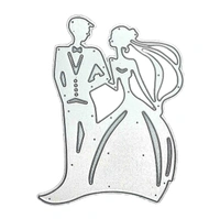 Wedding Couple Cutting Die - Design 18