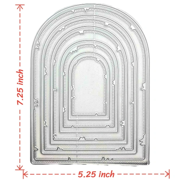 Big Frame Cutting Die - Set Of 10