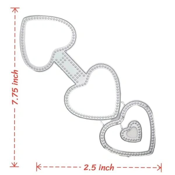 Heart Shaker Cutting Die