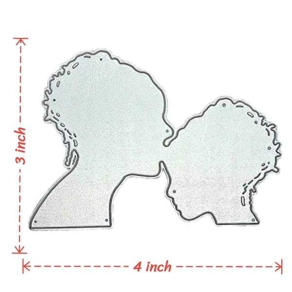 Romantic Couple Cutting Die - Design 6