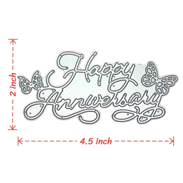 Happy Anniversary Cutting Die