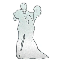 Wedding Couple Cutting Die - Design 20