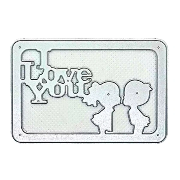 Romantic Couple Cutting Die - Design 9