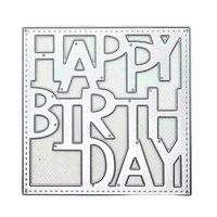 Happy Birthday Cutting Die - Design 4