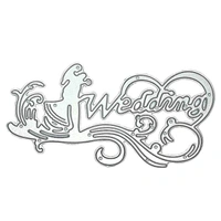 Wedding Couple Cutting Die - Design 22