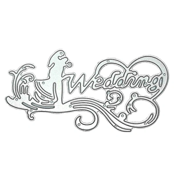 Wedding Couple Cutting Die - Design 22