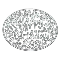 Happy Birthday Cutting Die - Design 6