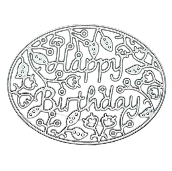 Happy Birthday Cutting Die - Design 6