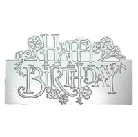 Happy Birthday Cutting Die - Design 7