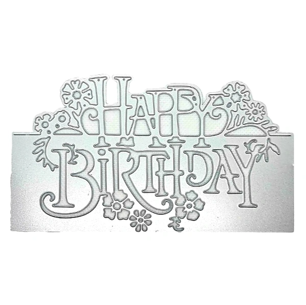 Happy Birthday Cutting Die - Design 7