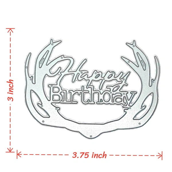Happy Birthday Cutting Die - Design 8