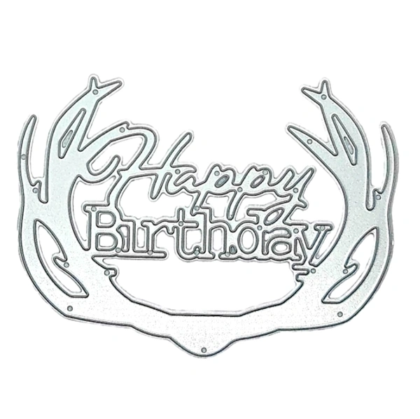 Happy Birthday Cutting Die - Design 8