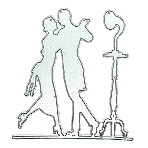 Romantic Couple Cutting Die - Design 10