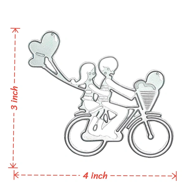 Couple On Cycle Cutting Die
