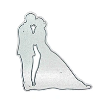 Kissing Couple Cutting Die - Design 7