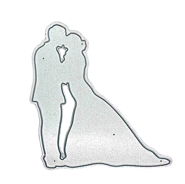 Kissing Couple Cutting Die - Design 7
