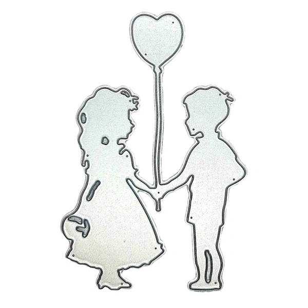 Romantic Couple Cutting Die - Design 11
