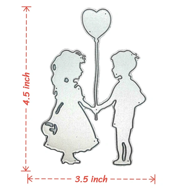 Romantic Couple Cutting Die - Design 11