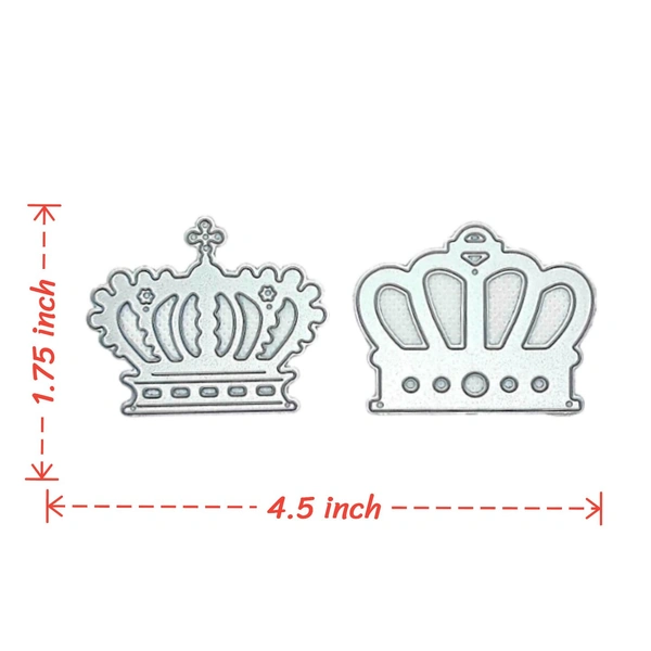 Crown Cutting Die - Set Of 2