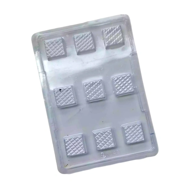 Checks Square - 9 Cavity
