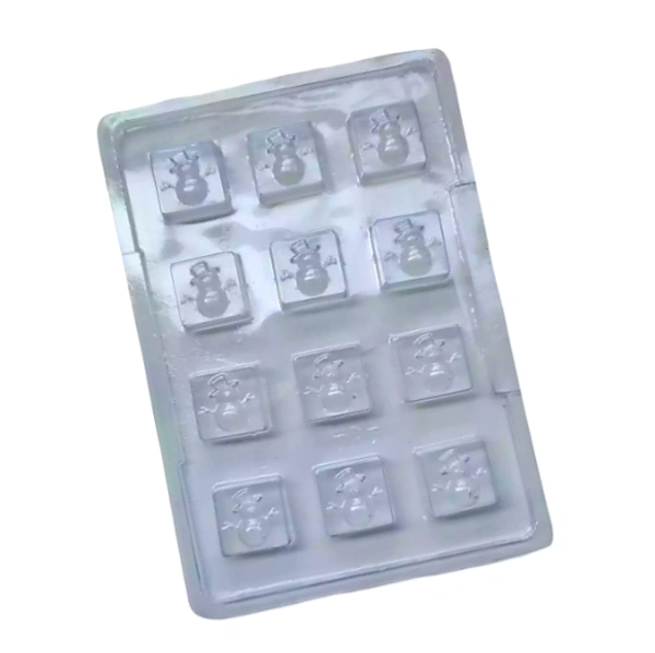 Square Snowman - 12 Cavity