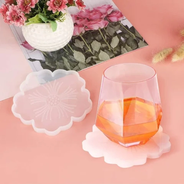 Craft Affaire Flower Coaster Mould - 11.5 x 11.5 cm